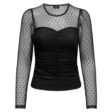 Jacqueline de Yong Dámské triko JDYGABBY Regular Fit 15305356 Black