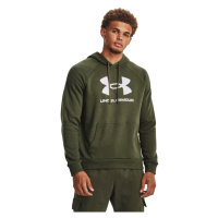 UNDER ARMOUR-UA Rival Fleece Logo HD-GRN Zelená