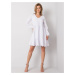 Bílé madeirové šaty s volány 123-SK-171947.42P-white