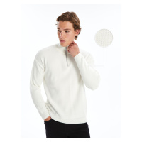 LC Waikiki High Collar Long Sleeve Men's Knitwear Sweater