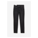 H & M - Skinny Jeans - černá