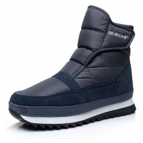 Pánské zimní vysoké boty na suchý zip - 2 barvy FashionEU