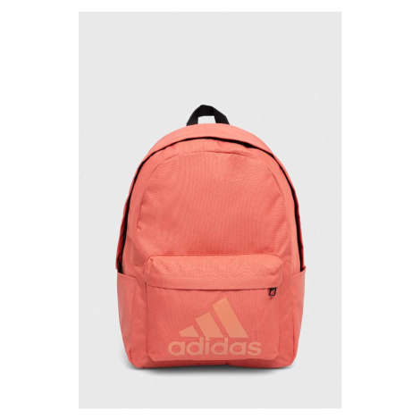 Batoh adidas růžová barva, velký, s potiskem, IR9840