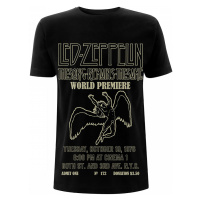 Led Zeppelin tričko, TSRTS World Premiere, pánské