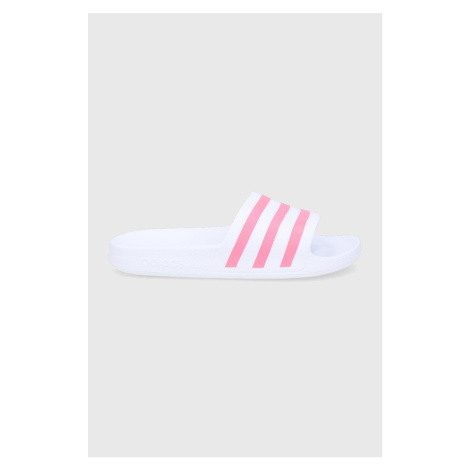Pantofle adidas Performance Adilette Aqua dámské, bílá barva, GZ5237