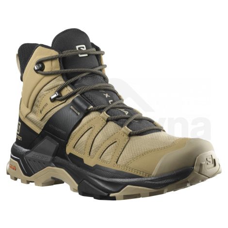 Obuv Salomon X Ultra 4 Mid GTX M - hnědá/černá