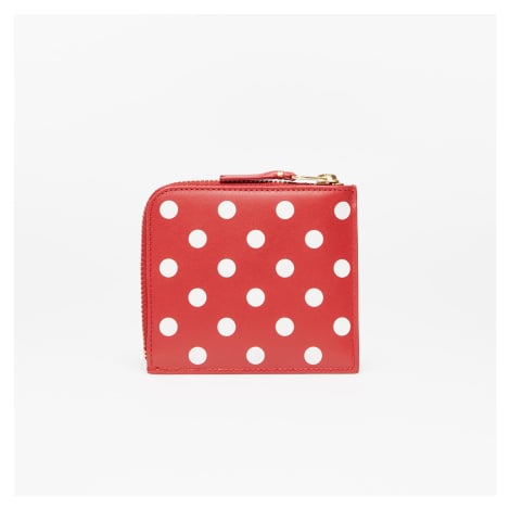 Peněženka Comme des Garçons Polka Dots Printed Red