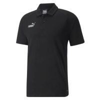 Puma TEAMFINAL CASUALS POLO TEE SHIRT Pánské triko, černá, velikost