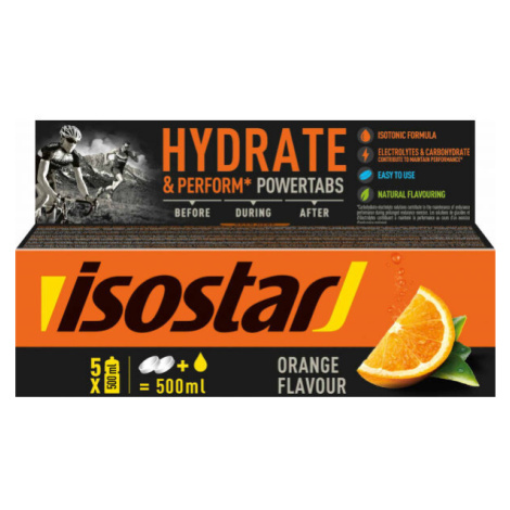 Isostar TABLETY BOX POWERTABS POMERANČ Rozpustný isotonický nápoj v tabletách, , velikost