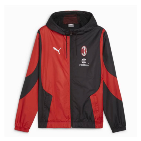AC Milan pánská bunda s kapucí Pre-Match Puma