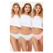 Trendyol Multicolor 3 Pack Cotton Pointel Brazilian Knitted Panties