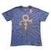 Prince tričko, Gold Symbol Wash Collection Purple, pánské