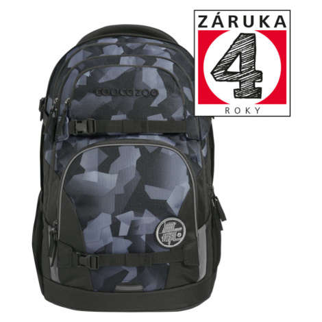 Školní batoh coocazoo PORTER, Grey Rocks, certifikát AGR