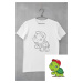 MMO Dětské tričko vymaluj si Želva
