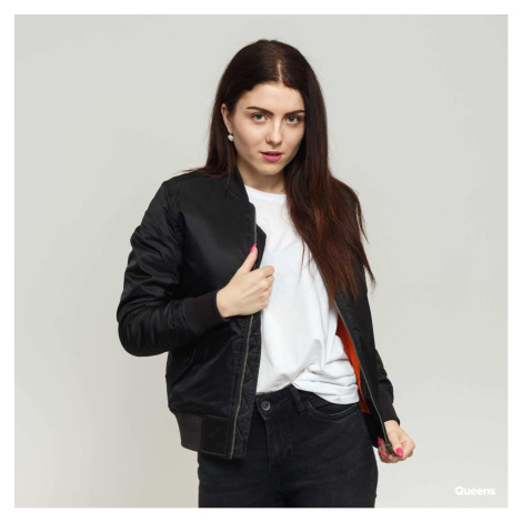 Urban Classics Ladies Basic Bomber Jacket Black