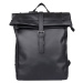 Kožený batoh Sparwell Amterdam - černá