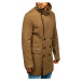 Kamelový pánský zimní kabát Bolf 1048-A