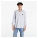 Comme des Garçons PLAY Black Heart Striped Shirt Light Blue/ White/ Black