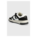Semišové sneakers boty BOSS Baltimore černá barva, 50517302