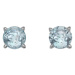 Hot Diamonds Stříbrné náušnice Hot Diamonds Anais modrý Topaz AE012