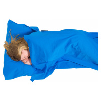 Spací vak Lifeventure Cotton Sleeping Bag Liner Rectangular blue