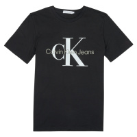 Calvin Klein Jeans MONOGRAM LOGO T-SHIRT Černá