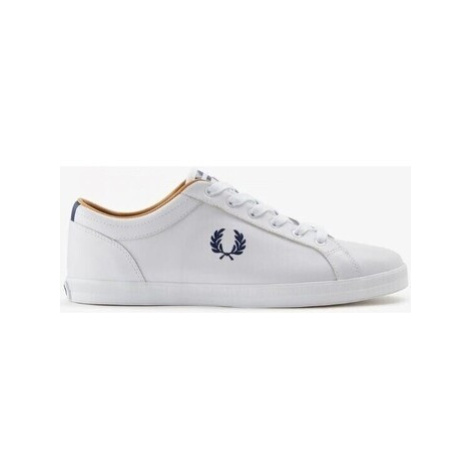 Fred Perry B4330 BASELINE Bílá