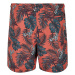 Pánské koupací šortky Urban Classics Pattern Swim Shorts - dark tropical aop