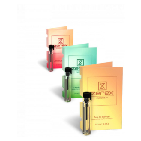 Dámské parfémy Zerex - sada testerů 3 x 1,7 ml odstřik
