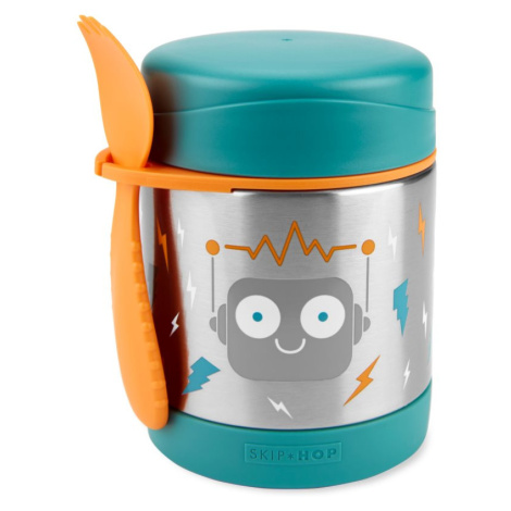Skip Hop Spark Style Food Jar termoska na jídlo Robot 3 y+ 325 ml