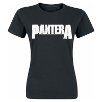 Pantera Logo Dámské tričko černá