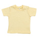 Babybugz Dětské tričko BZ02 Soft Yellow