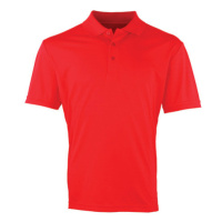 Premier Workwear Pánské polo triko PR615 Strawberry Red -ca. Pantone 186