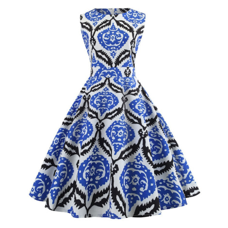 Áčkové šaty pin up s různými potisky