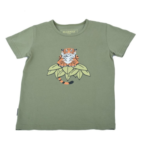 Dětské tričko BUSHMAN MARABU III zelená