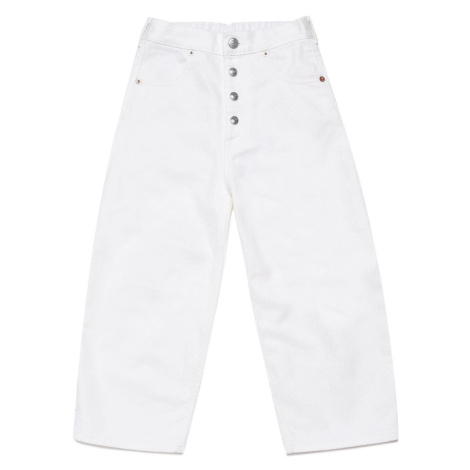 Džíny mm6 trousers bílá