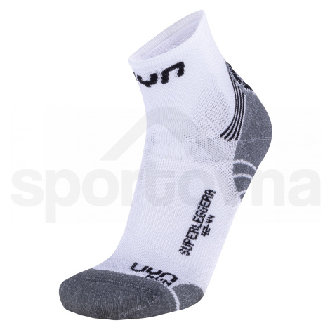Ponožky UYN Run Superleggera Socks M - bílá/šedá /44