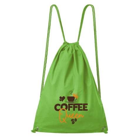 DOBRÝ TRIKO Bavlněný batoh Coffee queen Barva: Apple green