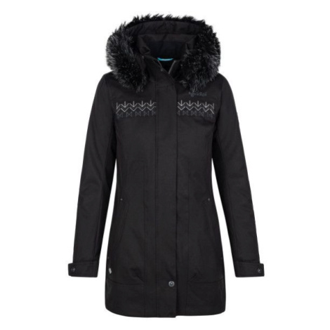Dámský zimní kabát Kilpi PERU-W černá