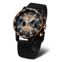 Vostok Europe Undine VK64-515E627B - Ocelový řemínek s černou PVD úpravou