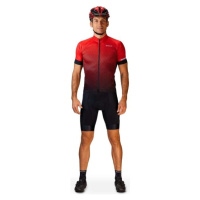Briko CLASSIC STAIN Pánský cyklistický dres, červená, velikost