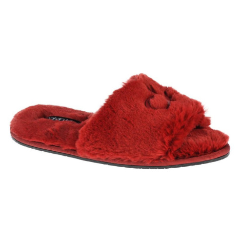 Dámské pantofle Calvin Klein Slipper Sandal Fur W HW0HW00634-XB8