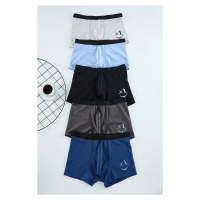 Trendyol 5 Pack Patterned/Plain Pack Boxers