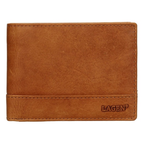 Lagen Pánská kožená peněženka LM-264665/V hnědá