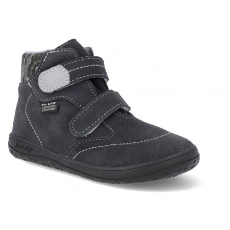 Barefoot dětské kotníkové boty Jonap - B3 šedá