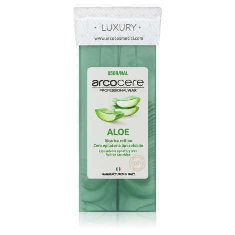 Arcocere Professional Wax Aloe epilační vosk roll-on náhradní náplň 100 ml