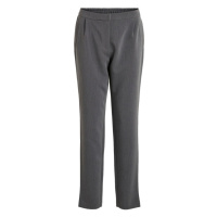 Vila Piper Pants - Dark Grey Melange Šedá