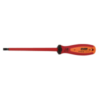 UNIOR šroubovák - SCREWDRIVER VDE TBI 1.6 x 10.0 x 200 - červená