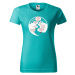 DOBRÝ TRIKO Dámské vodácké tričko NA ŘECE Barva: Emerald