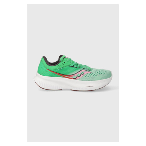 Běžecké boty Saucony Ride zelená barva